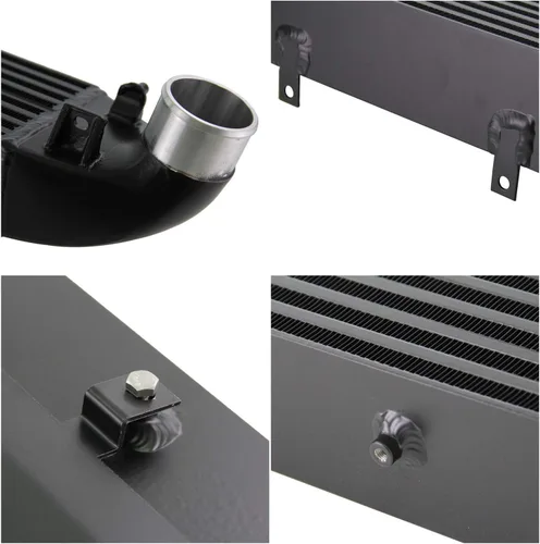 Vista 6 de Intercooler de montaje frontal de ajuste de alto rendimiento compatible con Fiesta ST 2014+