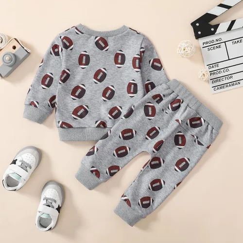 Vista 7 de Conjunto de sudadera y pantalón de Halloween para bebés pequeños ropa de manga larga para bebés