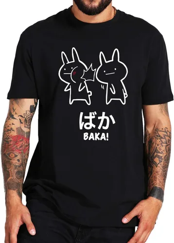 Vista 4 de Camiseta de anime japonés para hombre y mujer