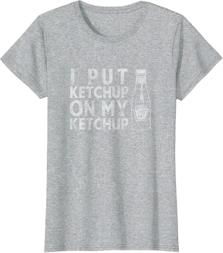 Vista 4 de Heinz Tomato Ketchup I Put Ketchup On My Ketchup - Camiseta envejecida, Negro