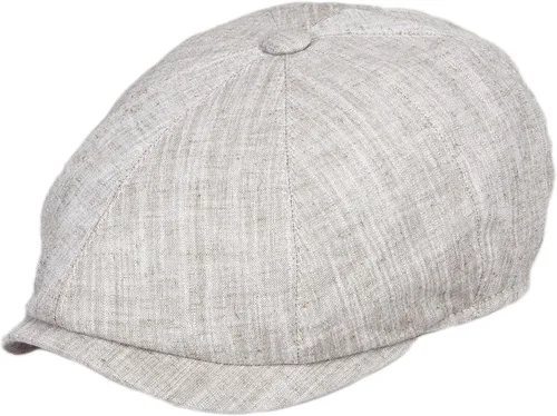 Vista 5 de Gorra de verano de algodón de 8 paneles para hombres y mujeres, sombrero clásico de panadero vintage