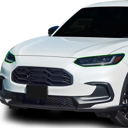 Vista 5 de BOGAR TECH DESIGNS Kit de película PPF de luz completa para faros delanteros compatible con Honda HR-V 2023-2025, sujetador transparente