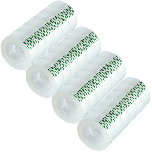 Vista 9 de Rollos de repuesto de cinta transparente para dispensador, cinta transparente, 12 rollos, núcleo de 1 pulgada, 3/4 pulgadas x 900 pulgadas