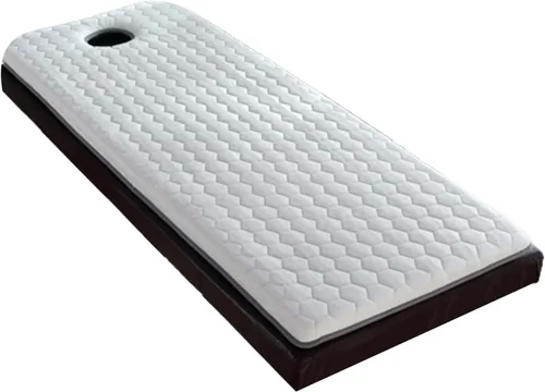 Vista 15 de Cubierta de espuma viscoelástica para mesa de masaje con orificio para respirar, cuadrada, redonda, trapezoidal, para cama de spa, almohadilla 2.4 in