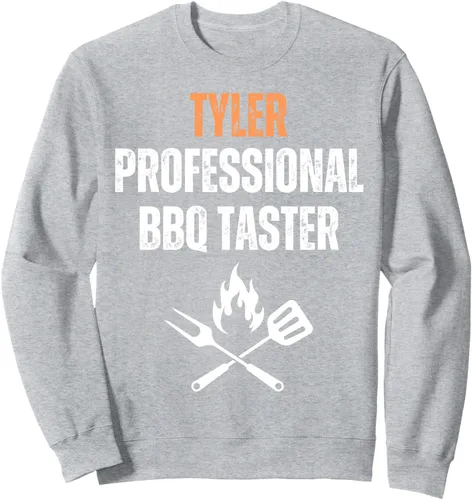 Vista 3 de Tyler Professional BBQ Taster Grilling Funny Sweatshirt