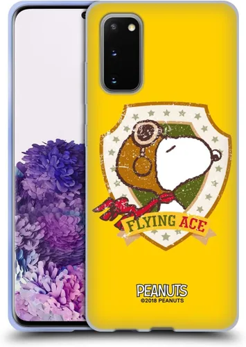 Vista 192 de Head Case Designs Officially Licensed Peanuts Flying Ace The Many Faces of Snoopy Gel Case [Military Grade Protection] Compatible with Google Pixel 3