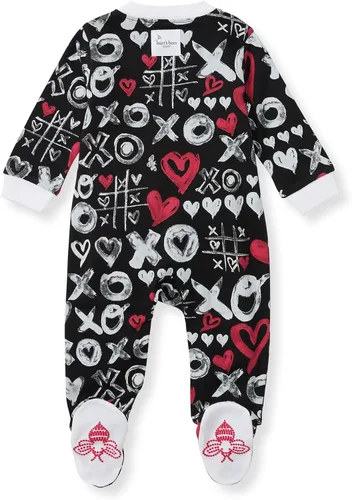 Vista 223 de Burt's Bees Baby - Pijama de una pieza para bebé, mameluco para dormir y jugar, algodón 100% orgánico, cremallera frontal