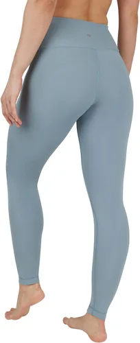 Vista 4 de 90 Degree By Reflex Leggings entrelazados de cintura alta a prueba de sentadillas para mujer