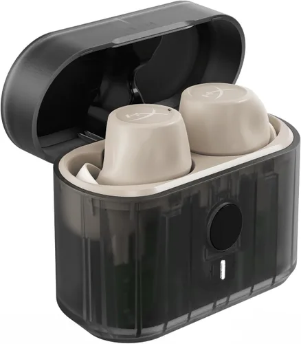 Vista 13 de HyperX Cirro Buds Pro - Auriculares inalámbricos verdaderos, cancelación activa de ruido, ANC, modo de sonido ambiental, baja latencia, Bluetooth