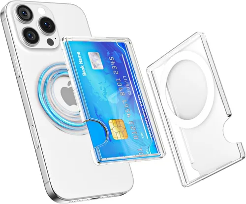 Vista 11 de oakxco Cartera de teléfono adherente, soporte seguro de silicona para tarjetas de teléfono, funda de bolsillo adhesiva para tarjetas