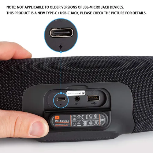 Vista 3 de Hyacinyh Cable de carga rápida compatible con JBL Charge 4, Charge5, Charge 6, JBL Flip 5, Flip 6, Flip 7, JBL Pulse 4, Pulse 5, Clip4, Clip5