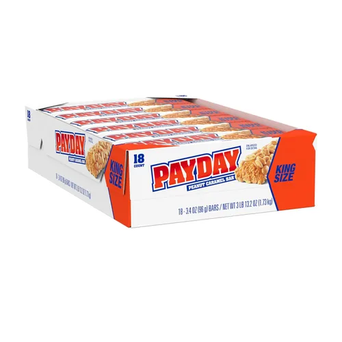 Vista 9 de PAYDAY - Barras de caramelo de cacahuete, 1.85 oz (24 unidades)
