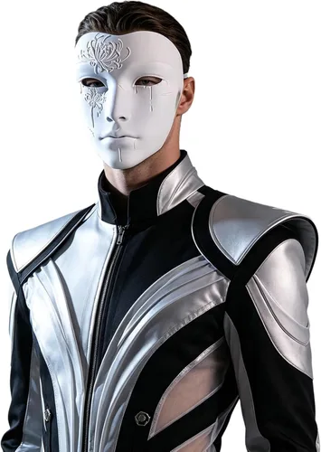 Vista 10 de Full Face Steampunk Robot Masks for Men Women