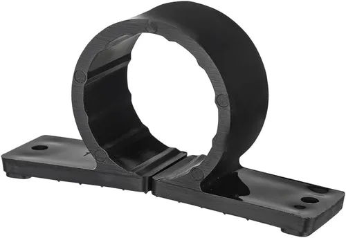 Vista 7 de Paquete de 5 tubos EFIELD de polímero de plástico PEX de 1/2 pulgada, soporte de flexión de 90 grados con placa de montaje (1/2 pulgada)
