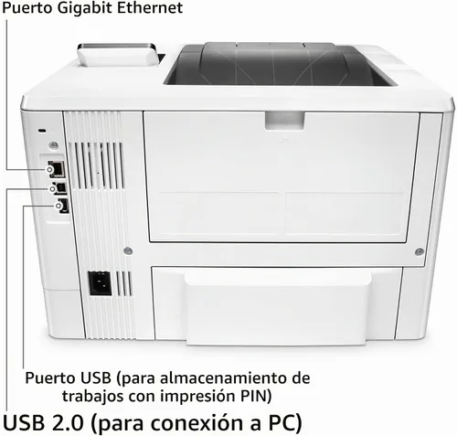 Vista 12 de HP LaserJet Pro M501dn Impresora dúplex con garantía in situ de un año, al siguiente día laborable (J8H61A)