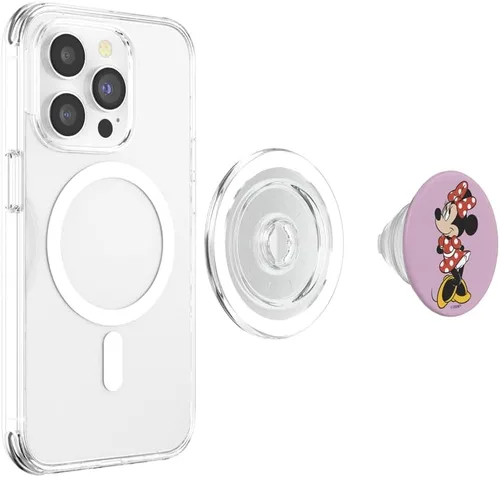 Vista 4 de Disney Mickey y sus amigos Minnie Tradicional Retrato PopSockets MagSafe PopGrip para iPhone
