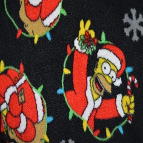 Vista 2 de Briefly Stated Homer Simpson Ho Ho Homer - Pijama de Navidad para hombre