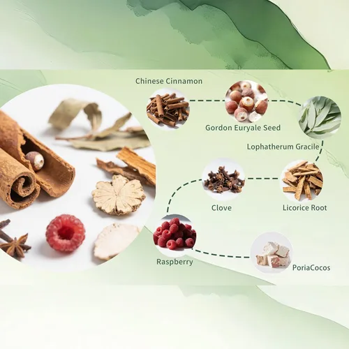Vista 7 de Monbrizz - Té de hierbas de próstata para hombres, mezcla de hierbas sin cafeína con raíz de diente de león, Poria Cocos, clavo de olor y canela