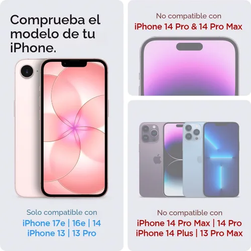Vista 2 de Spigen Protector de pantalla de vidrio templado [GlasTR EZ FIT] diseñado para iPhone 14 / iPhone 13 Pro/iPhone 13 [2 unidades]