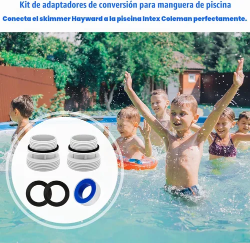 Vista 7 de Paquete de 4 adaptadores de conversión de manguera 4560 de 1.575 in a 1 1/2