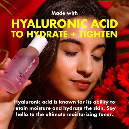 Vista 4 de Tónico facial hidratante de ácido hialurónico Tónico de hidratación de profundidad múltiple para piel más suave y más suave Aumento de colágeno