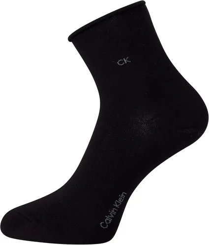 Vista 6 de Calvin Klein Calcetines para mujer - Calcetines de cuello redondo (paquete de 3)
