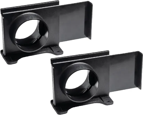 Vista 13 de POWERTEC 70358V Compuerta de Explosión de Montaje en Pared de 4 Pulgadas con Soporte, Accesorio de Recolección de Polvo Roscado - 1 Paquete