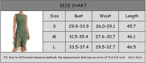 Vista 4 de Vestido fruncido con volantes Y2K para mujer
