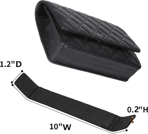 Vista 2 de Doxo Moldeador de base WOC, inserto de fieltro para bolsos de mano y protector para cartera en bolsas de cadena, máxima protección y apoyo.