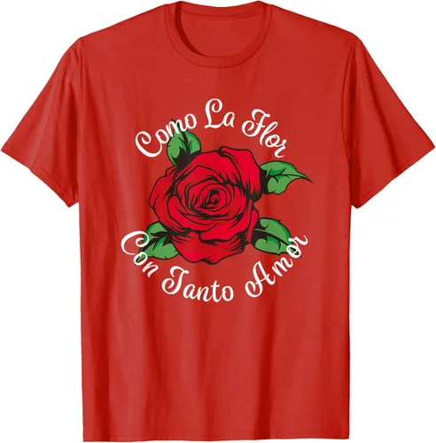 Vista 62 de Como La Flor - Bailar Cumbia - Mexican Rose Fiesta Regalo Camiseta Negro