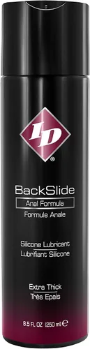 Vista 4 de ID Backslide - Lubricante personal - Lubricante anal, silicona, botella de 1 onza líquida