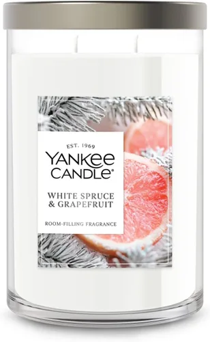 Vista 18 de Yankee Candle Vela perfumada de cereza negra, tarro de vela de 3 mechas de 14.5 onzas con hasta 40 horas de tiempo de combustión, regalo Granate