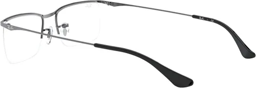 Vista 5 de Ray-Ban RX6370 - Marco rectangular para gafas 2165in color gris