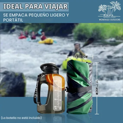 Vista 5 de TPU Packraft Inflatable Backpack Raft, Lightweight and Portable