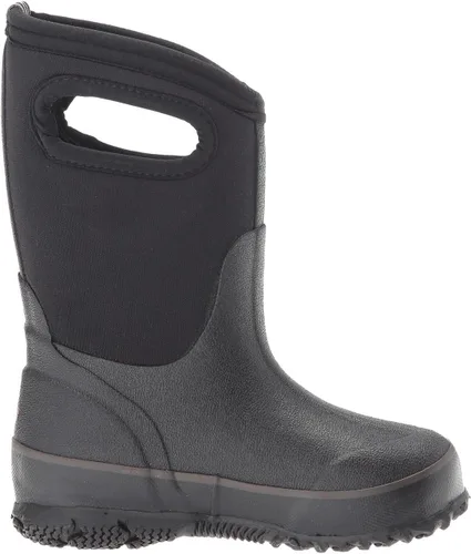 Vista 6 de BOGS Botas de nieve unisex de neopreno con aislamiento de goma de alta impermeabilidad para niños Negro