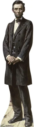 Vista 11 de Cardboard People Abraham Lincoln - Soporte de cartón de tamaño real