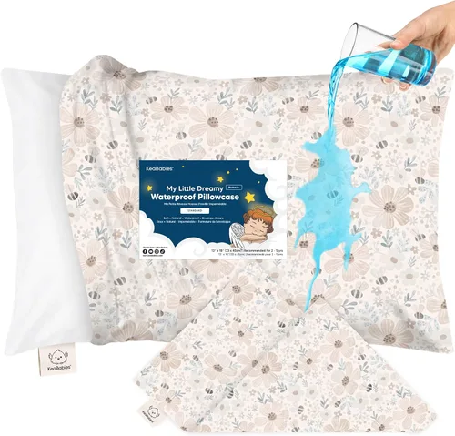 Vista 28 de KeaBabies - Funda de almohada de algodón orgánico de 13 x 18 pulgadas, ABC Abc Tierra