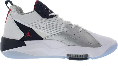 Vista 3 de Air Jordan Zoom 92 - Tenis de baloncesto para hombre, BlancoNegroRojo
