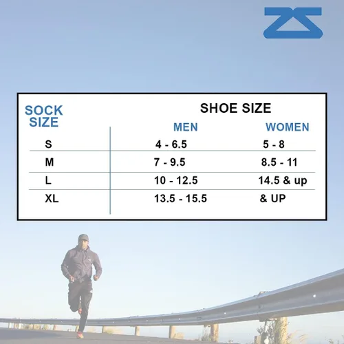 Vista 5 de Zensah Calcetines de lana merina para correr, senderismo, caminar, calcetines deportivos