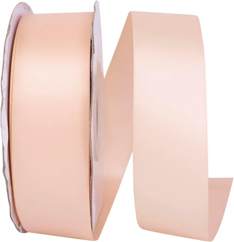 Vista 8 de Reliant Ribbon Double Face Df Satin - Cinta de colores nupciales, 1-1/2 pulgadas x 50 yardas, oro rosa