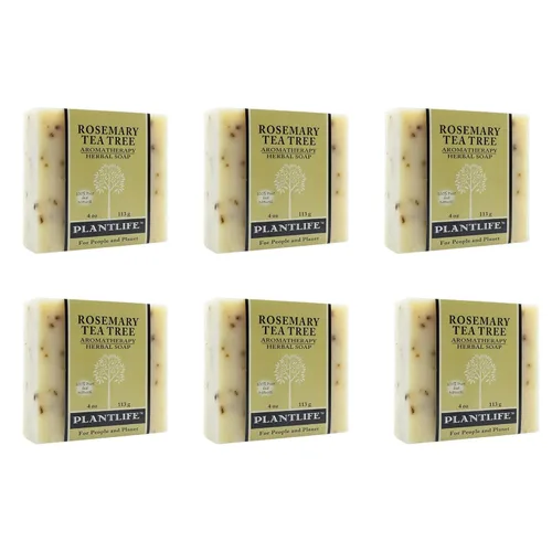 Vista 17 de Plantlife Ambrosia - Jabón hidratante y calmante para tu piel, hecho a mano con ingredientes a base de plantas, hecho en California en barra de 4