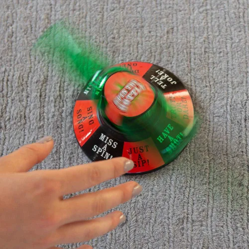 Vista 4 de Funtime BA7500 Spin The Bottle - Juego para beber, color verde