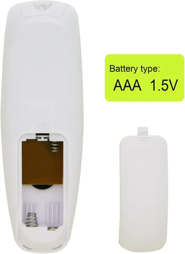 Vista 5 de Repuesto para control remoto de aire acondicionado Frigidaire que aparece en la imagen (C)