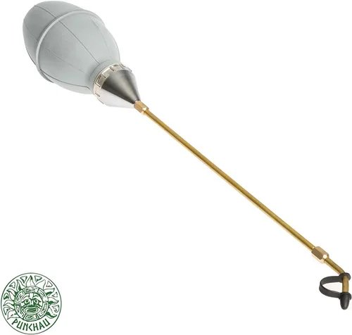 Vista 3 de Dispensador aplicador de polvo de tierra de diatomeas con tubo de plástico largo para suministros agrícolas de jardinería orgánica