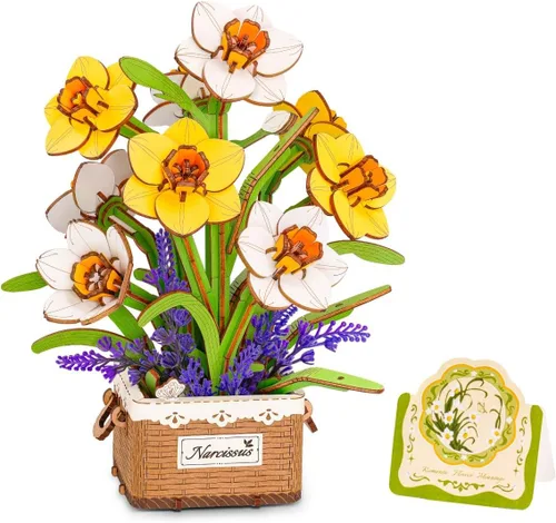 Vista 9 de rowood Kits de flores de madera de bricolaje-TW141
