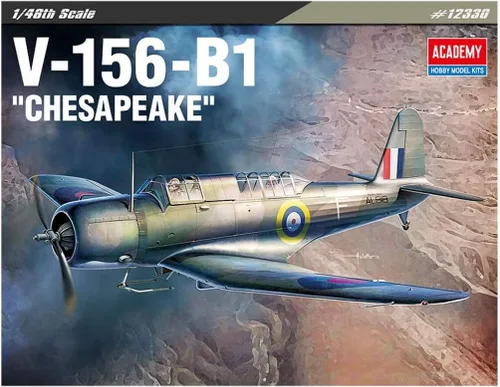 Vista 6 de ACA12330 1:48 Academy V-156-B1 Chesapeake [KIT de construcción de modelos]