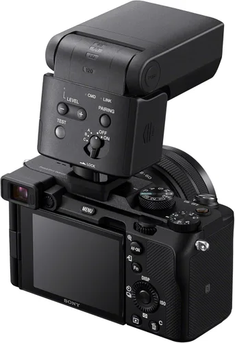 Vista 3 de Sony Flash externo con control remoto inalámbrico, negro (HVL-F28RM)