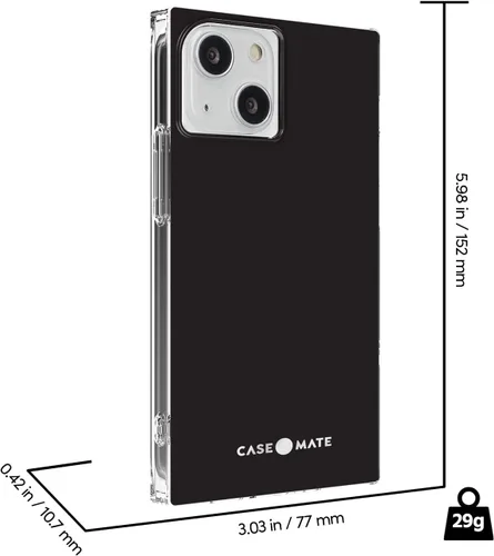 Vista 3 de Case-Mate BLOX - Funda para iPhone 13, color negro, protección contra caídas de 10 pies, compatible con carga inalámbrica, funda protectora