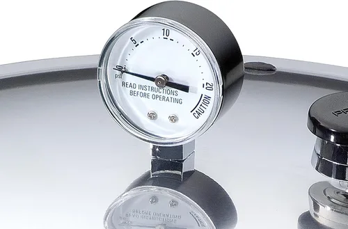 Vista 7 de Presto 01784 Enlatadora de presión compatible con inducción de 23 quart, plateada, de aluminio