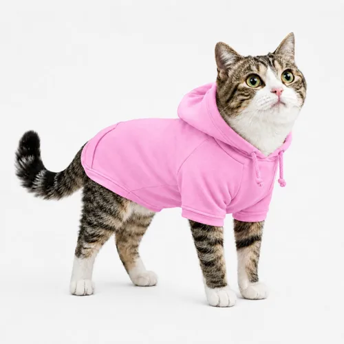 Vista 64 de Lovelonglong Sudadera básica con capucha para perros, 100% algodón, se adapta a perros pequeños, medianos y grandes, color negro, XS